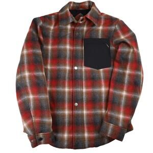 Pendleton Shadow Plaid Polyfill Quilted Wool Shirt Jacket